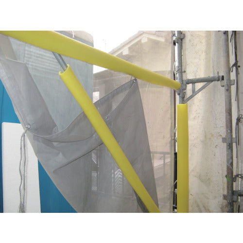 ワニ印 単管・パイプ養生 単管カバー 長さ1.7M (50本入)