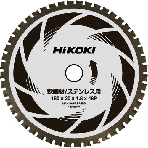 HiKOKI CD7SA用チップソーカッター 180mm 軟鋼材・ステンレス用