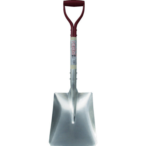 コンパル 除雪ショベル アルミ角スコ (中) 刃先幅245mm