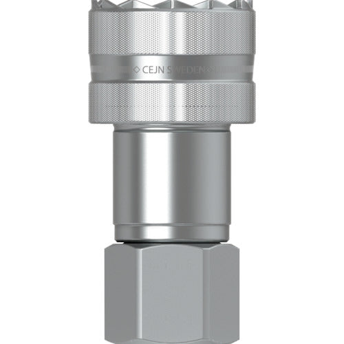 CEJN シリーズ232 スクリュータイプカップリング ティースロック付 呼径6.3mm NPT1/4メネジ