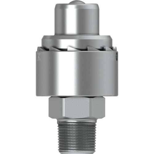 CEJN シリーズ232 スクリュータイプニップル ティースロック付 呼径6.3mm NPT1/4オネジ