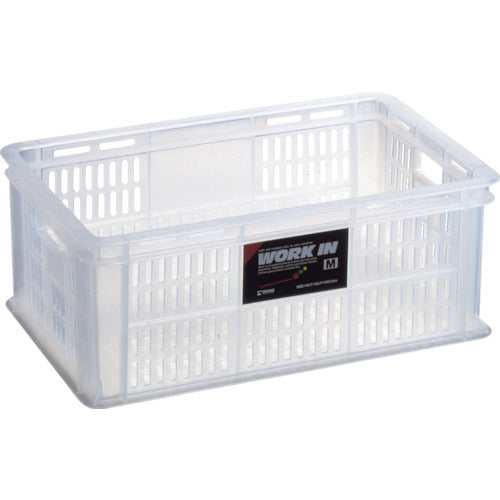 TENMA ワーク・イン M クリア 407×257×156