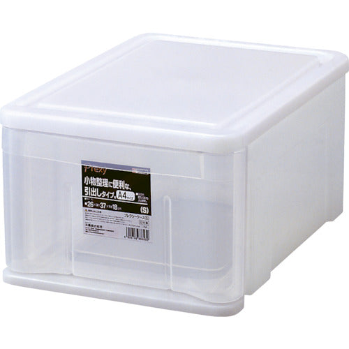 TENMA プレクシーケース S クリアナチュラル 260×370×180