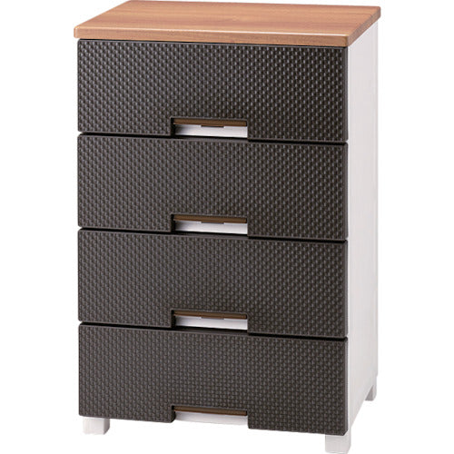 TENMA フィッツプラス メッシュ FM5504 4段 ブラウン 幅55cm