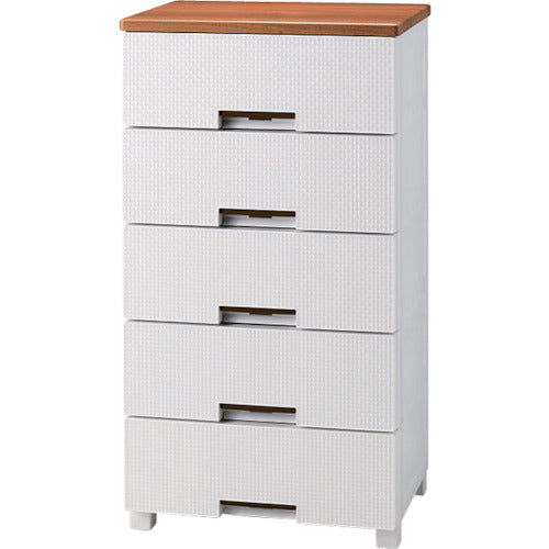 TENMA フィッツプラス メッシュ FM5505 5段 ホワイト 幅55cm