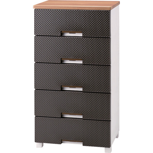 TENMA フィッツプラス メッシュ FM5505 5段 ブラウン 幅55cm