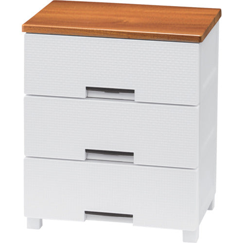 TENMA フィッツプラス メッシュ FM5503 3段 ホワイト 幅55cm