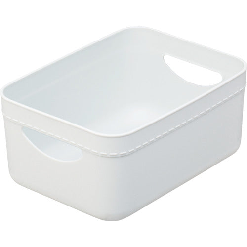 TENMA やわらか収納ケース ハーフ浅 ホワイト