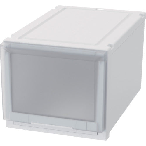 TENMA フィッツケース アドバンス 55−35L ホワイトクリア