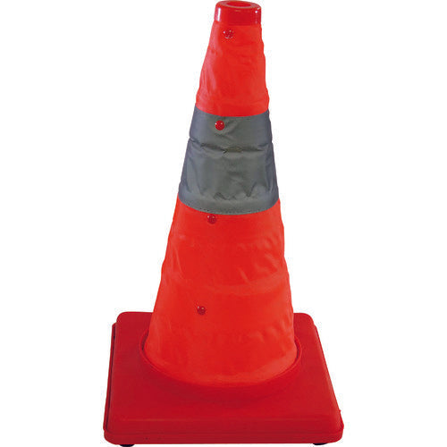 グリーンクロス NOBI−CORN−MINI 赤(伸縮式)