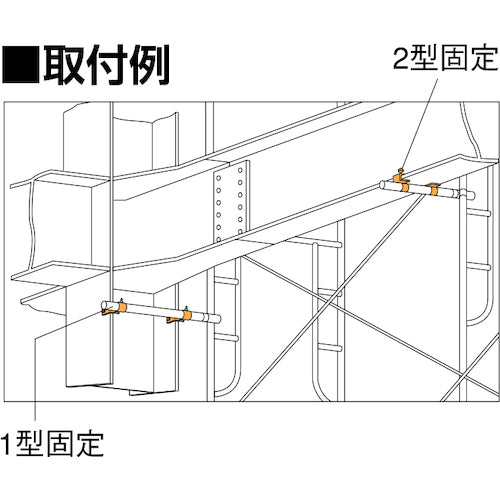 KS KSコ型クランプ2型固定