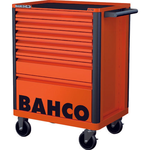 BAHCO スチール製ワゴン ツールストレージエントリー オレンジ 7段