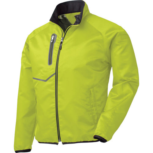 XEBEC 軽防寒ブルゾン162−84−L イエローグリーン