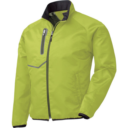 XEBEC 軽防寒ブルゾン162−84−M イエローグリーン