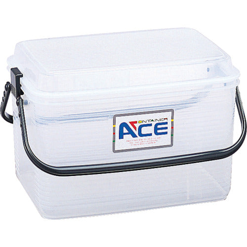 SANKO pla 164070 コンテナー エース M NBK ナチュラルブラック