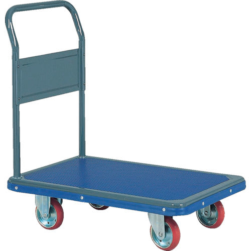 アイケー プレス製運搬車 固定ハンドルタイプ 均等荷重250kg