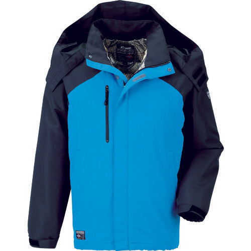 XEBEC 232アルミ蓄熱ブルゾン ターコイズブルー SS