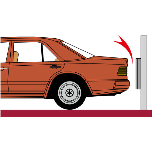 緑十字 セーフティクッション SAC−1 435×75mm 厚み35mm 2本組 裏テープ付