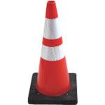 安全興業 安全コーン AZコーン3.0 赤白反射