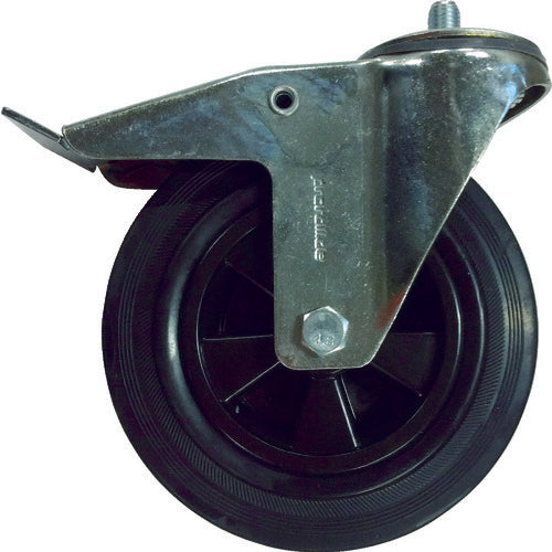 KAISER 運搬車用取り替えキャスター 自在ブレーキ 200パイ