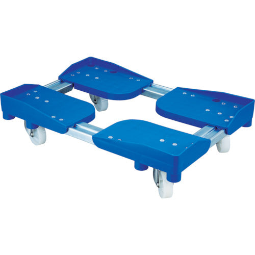 ルート コンテナ台車(伸縮式) ルートボーイ302PP型(樹脂仕様) 最大:幅630×長さ930 質量6.6kg