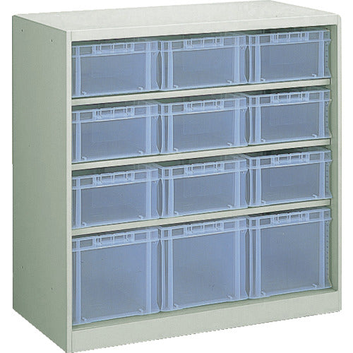 TRUSCO コンテナラックケース バンラックケース CF型 F-2TMX9個F-3TMX3個付