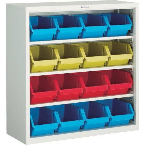 TRUSCO コンテナラックケース バンラックケース M型 コンテナ入 H880