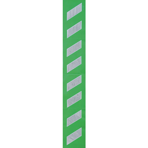 ユニット プリズムクッション 緑地白高輝度反射2m