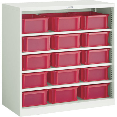 TRUSCO コンテナラックケース バンラックケース CF型 TSK−910RX15個付