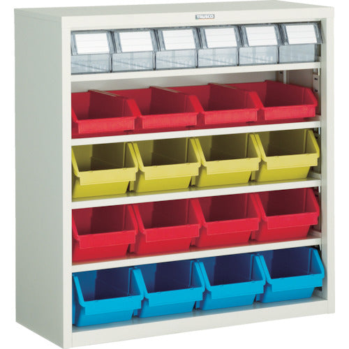 TRUSCO コンテナラックケース バンラックケース M型 コンテナ入 H880