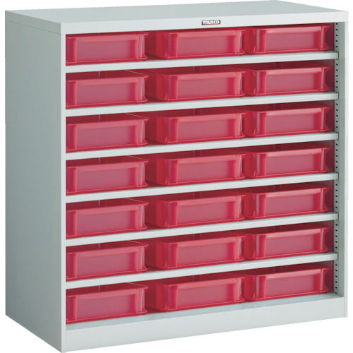 TRUSCO コンテナラックケース バンラックケース CF型 TSK−6TMX21個付