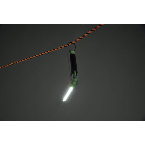 緑十字 折りたたみ式LEDスリムライト OSL−180 300(165)×44×34mm ダイヤル調光式