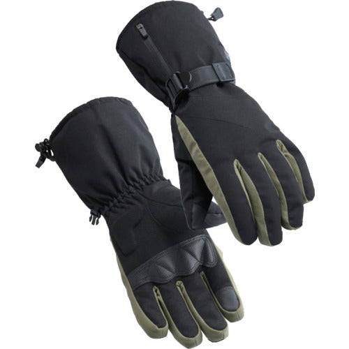 Atackbase ヒートグローブカーキL バッテリーセット