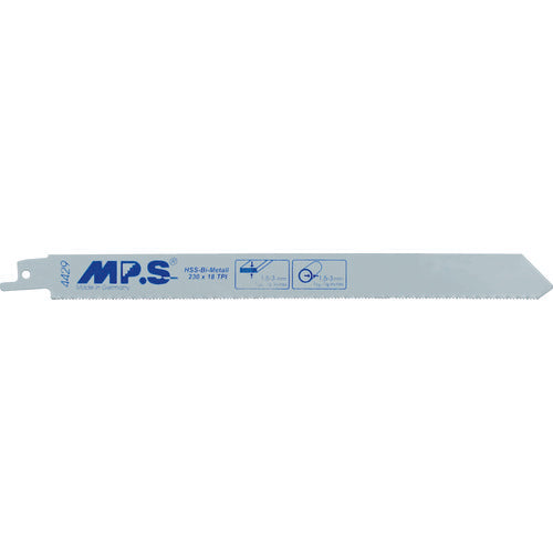 MPS セーバーソーブレードステンレス用5枚 230mm×18山