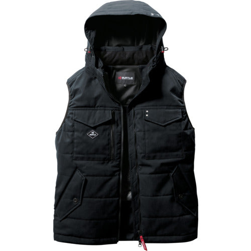 BURTLE 防寒ベスト5054−35−Lブラック