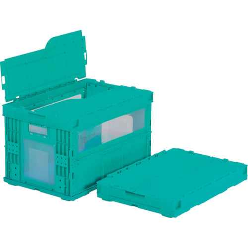 サンコー フタ一体型折りたたみコンテナー 559170 マドコン HBC-51B-B