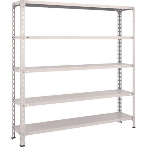 TRUSCO スチールラック 軽量棚開放型 W1500XD300XH1500 5段 ネオグレー