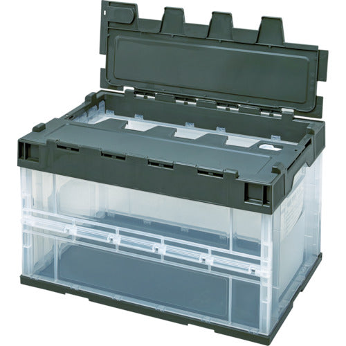 積水 ロック付フタ一体型オリコン OC-50L 透明OD