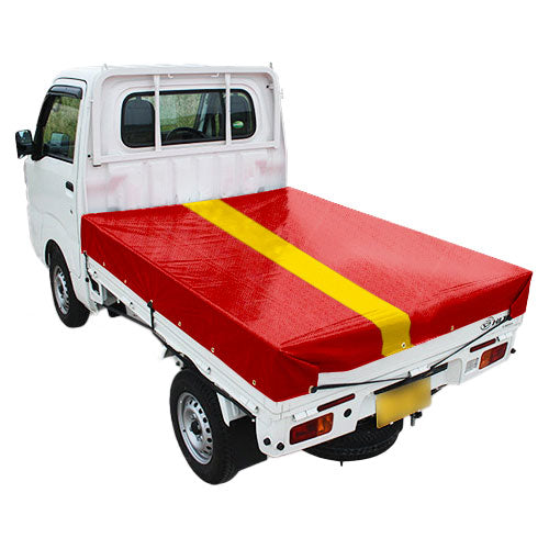 【0.75t/1t/2tトラック用】ラインシート(2258×3420mm)最高級フッ素コート帆布