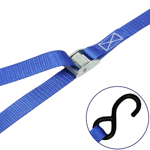 FREAK 荷締めベルト青 S字フック250kg 幅25mm
