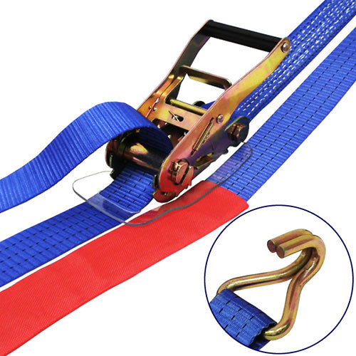 FREAK ラッシングベルト青 Jフック1.5ton 幅50mm