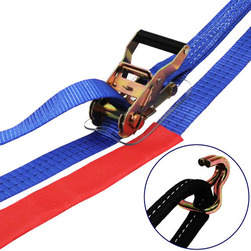 FREAK ラッシングベルト青 アイ/Jフック1ton 幅35mm