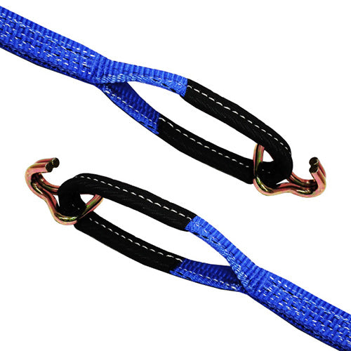 FREAK ラッシングベルト青 アイ/Jフック1ton 幅35mm