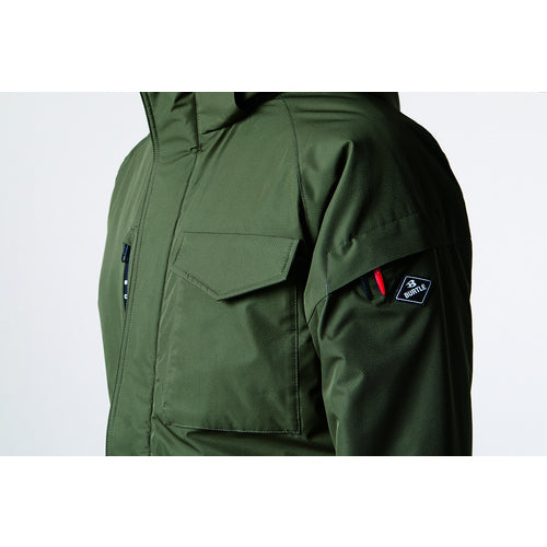 BURTLE 防水防寒ジャケット7620−3−XLネイビー