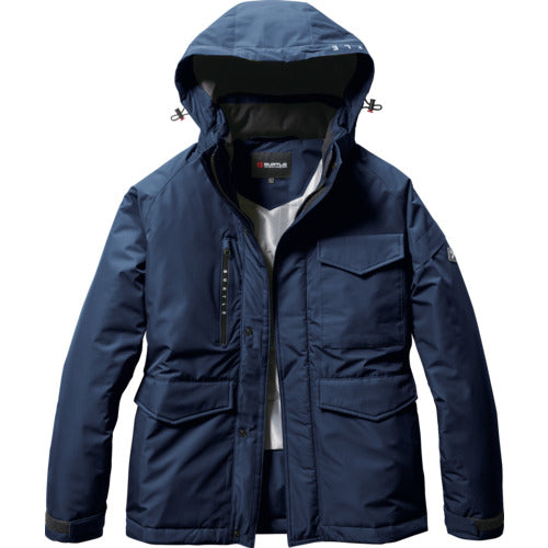 BURTLE 防水防寒ジャケット7620−3−XXLネイビー