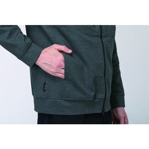 BURTLE 【25年12月末入荷見込み】 フーディブルゾン 851−06−XXL チャコールグレー