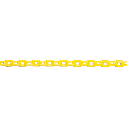 ユニット プラスチックチェーン 黄色 1m