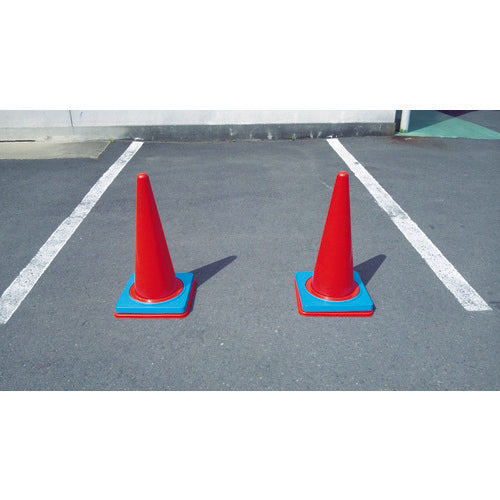 サンコー 樹脂製カラーコーンベット(2.0kg) 8Y0081 黄