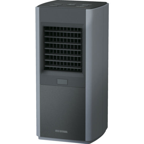 IRIS 296269 スリムセラミックファンヒーター人感センサー付き グレー