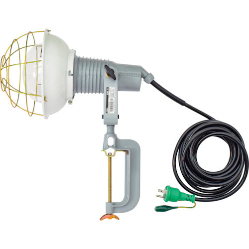 NICHIDO レフ球投光器 100V 300W 5m アース付